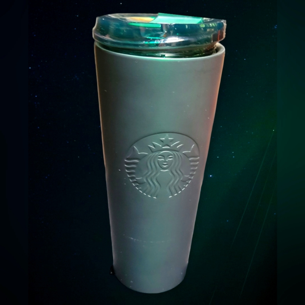2022 Starbucks Emerald Green Stainless Steel 16 Oz. Travel Tumbler